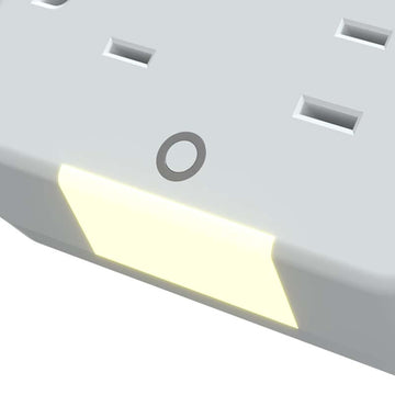 Forza 6 Outlet Wall Tap Surge Protector USB/USB-C Ports, 120V